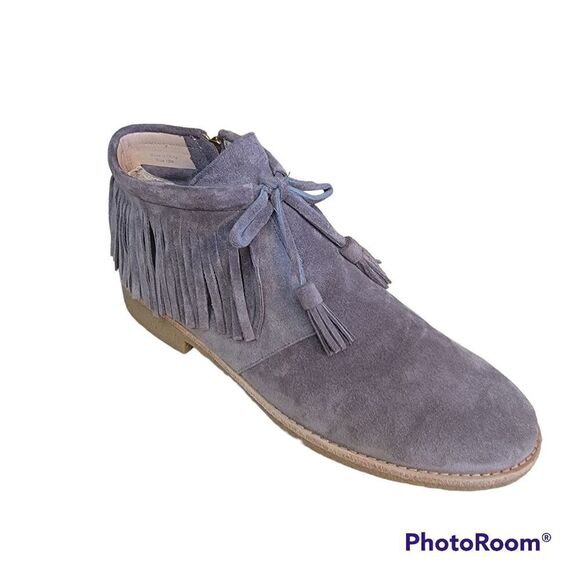 Kate Spade Bitsy Suede Fringe Booties. Size 10. - Picture 1 of 11